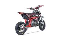 Tao MT-DB20 110cc Youth Dirt Bike, Automatic, Electric Start, Gold Drive Chain, Folding Adjustable Levers, Color Matched Grips, Off Road Only
