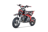 Tao MT-DB20 110cc Youth Dirt Bike, Automatic, Electric Start, Gold Drive Chain, Folding Adjustable Levers, Color Matched Grips, Off Road Only