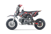 Tao MT-DB20 110cc Youth Dirt Bike, Automatic, Electric Start, Gold Drive Chain, Folding Adjustable Levers, Color Matched Grips, Off Road Only
