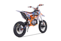 Tao DB27 125cc Youth Dirt Bike, 4 Speed Manual, Kick Start, Powder Coated Frame, Adjustable Levers, Gripper Seat, Off Road Only