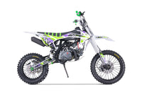 Tao DBX1 140cc Youth Dirt Bike, 4 Speed Manual, Twin Spar Frame, Front & Rear Disc Brakes, Silver Front Forks, Folding Adjustable Levers, Off Road Only