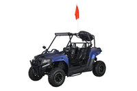 CRT Moto DF200RS UTV Side by Side, Automatic wih Reverse, Dual Disc Brakes, Double A-Arm Suspension