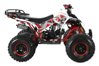 TrailMaster F125 Youth ATV, 8" wheel, 125cc 4-stroke, air-cooled, Automatic with Reverse. electric start, Throttle Limiter,