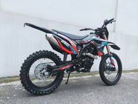 RPS Blade 250 Dirt Bike Manual Transmission, Electric Start, 37-inch seat height, Front a rear disc brakes