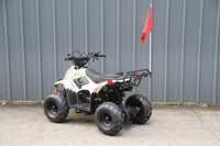 RPS Dinosaur ATV110-6S Youth Hunter Style ATV - 110cc, Automatic Transmission, Rear Rack, Electric Start, Thumb Throttle with Free Battery Charge, up to $49 value