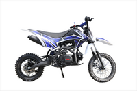 RPS 110CC Dirt Bike Off Road, dual disc brakes, 30-inch seat height, 14-inch front tire