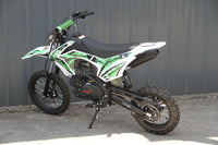 RPS 110CC Dirt Bike Off Road, dual disc brakes, 30-inch seat height, 14-inch front tire