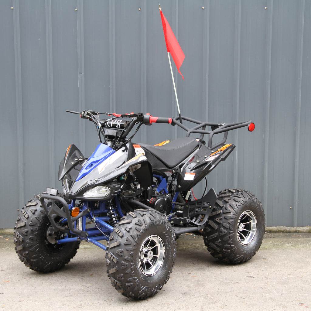 RPS Mars 125 JET 125cc 8 8" Aluminum Rim Sport Style ATV with Free Battery Charge, up to $49 value