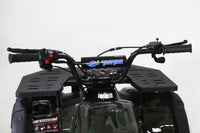 Tao Rhino 250 197cc Adult ATV, Manual 4 Speed with Reverse, Electric Start, LED Lights, Front & Rear Cargo Racks, High Ground Clearance, Steel Rims