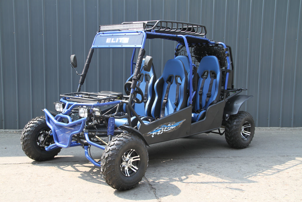 RPS Family Fun 300 275.8cc Adult Go-Kart, EFI, Water-Cooled, Fully Automatic with Reverse, Electric Start, 4 Seats, Hydraulic Disc Brakes