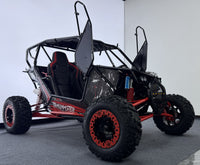 TrailMaster KX300 275.6cc Adult Go-Kart, EFI, Water-Cooled, Automatic CVT with Reverse, 2 Seats, 25 Inch Front Tires