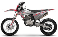 Trailmaster JHL Pro Series LX250 Dirt Bike, 6 Speed Trans,249.9cc 4 stroke, 21" front tire, 37 inch non slip seat, Inverted 54/60-950mm Adjustable Front Forks, Adjustable Rear Shock, Alloy Hubs