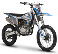 Trailmaster JHL Pro Series LX250 Dirt Bike, 6 Speed Trans,249.9cc 4 stroke, 21" front tire, 37 inch non slip seat, Inverted 54/60-950mm Adjustable Front Forks, Adjustable Rear Shock, Alloy Hubs