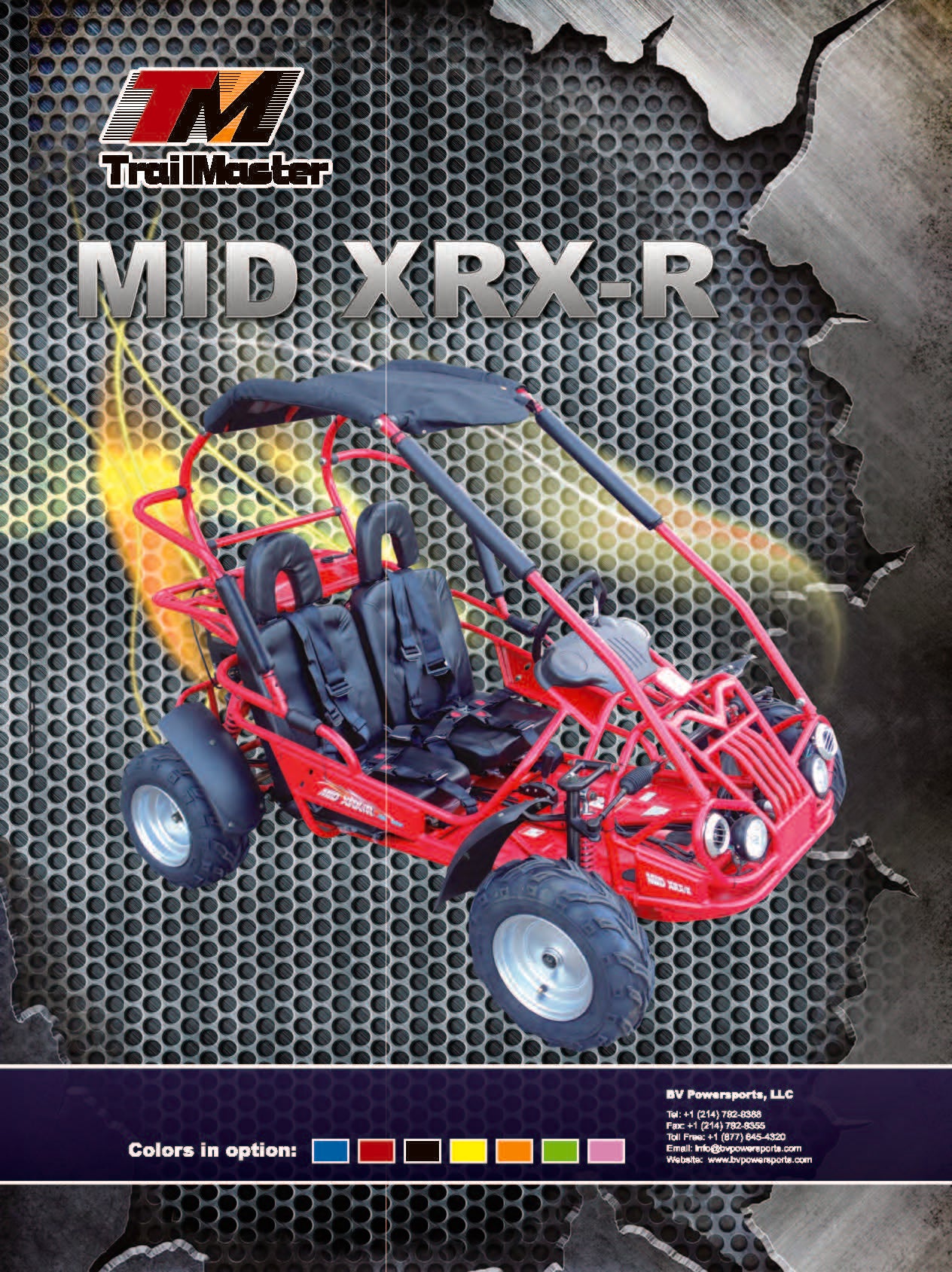 Trailmaster Mid Xrx R TrailMaster XRX/R Mid Size Go Kart - TrailMaster Go Kart | MotoBuys
