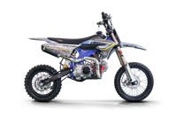 Trailmaster JHL MK110-ES, Bosch Fuel Injection, 14 Inch front tire, 29.55" seat height, Semi Auto 4 speed, Electric Start, Inverted Front Forks, Nitrogen Mono Shock Rear,