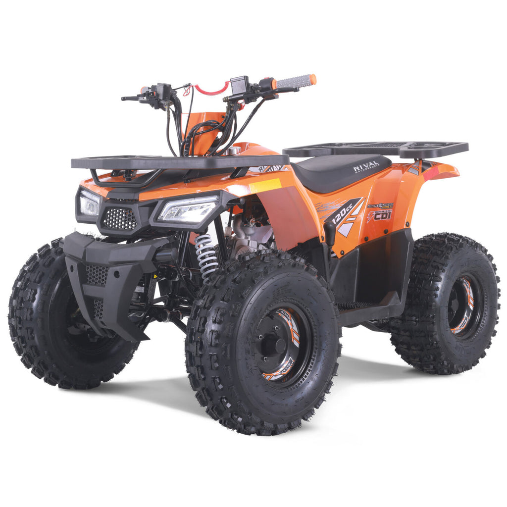 Tao Mudhawk 10, Youth 120cc ATV, Automatic with Reverse, Digital Dash, Parental Controls, LED Headlights, Electric Start