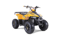 Tao Mudhawk 6 110cc Kids ATV, Automatic with Reverse, Electric Start, Throttle Limiter, Wireless Remote Kill Switch, LED Lights, Digital Gear Indicator, Rear Rack