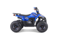 Tao Mudhawk 6 110cc Kids ATV, Automatic with Reverse, Electric Start, Throttle Limiter, Wireless Remote Kill Switch, LED Lights, Digital Gear Indicator, Rear Rack