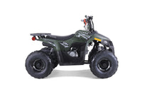 Tao Mudhawk 6 110cc Kids ATV, Automatic with Reverse, Electric Start, Throttle Limiter, Wireless Remote Kill Switch, LED Lights, Digital Gear Indicator, Rear Rack
