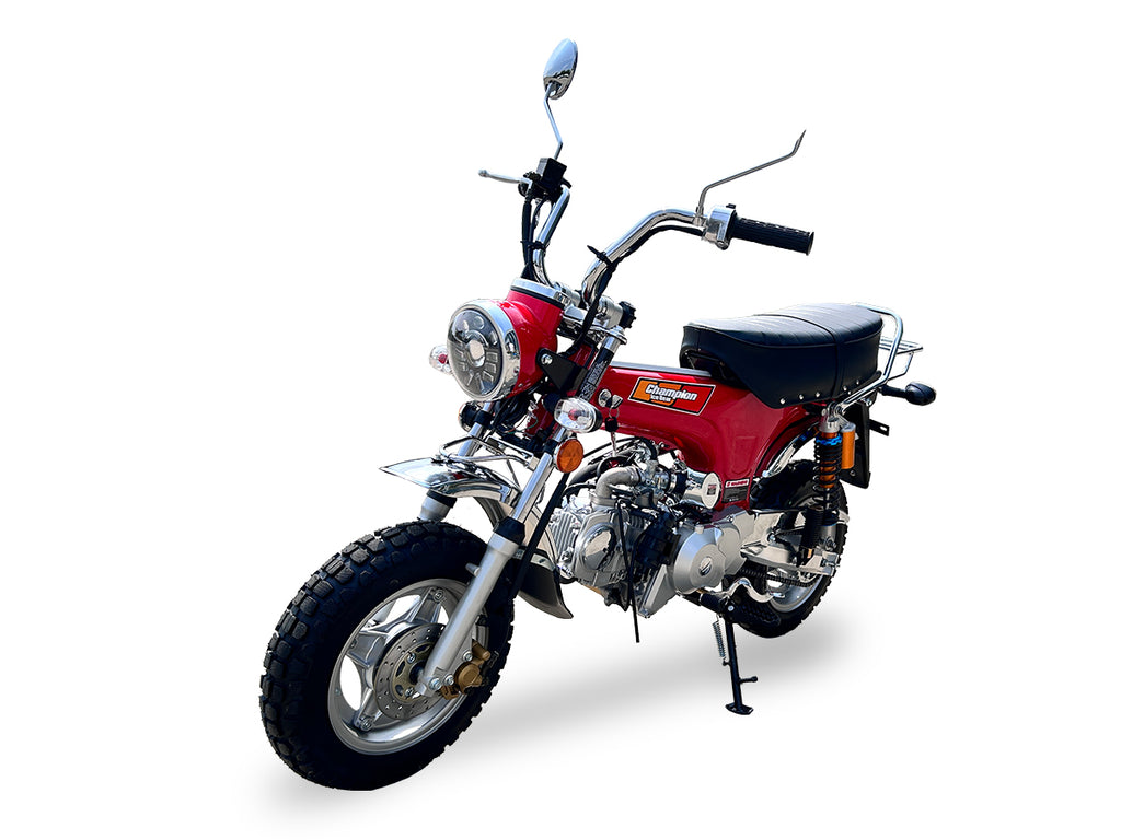 ICE BEAR PBZ125-2 DLX Champion New Design , 125cc (Trail 70 tribute Bike)  semi-automatic 4-speed semi automatic, electric start, CARB