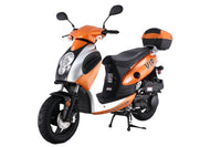 Tao Pilot 150 150cc Adult Scooter, CVT Automatic, Electric Start, Kick Start Backup, ABS Disc Brake, Heavy Duty Suspension, 12 Inch Wheels