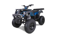 Tao Rhino 250 197cc Adult ATV, Manual 4 Speed with Reverse, Electric Start, LED Lights, Front & Rear Cargo Racks, High Ground Clearance, Steel Rims
