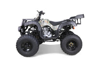 Tao Rhino 250 197cc Adult ATV, Manual 4 Speed with Reverse, Electric Start, LED Lights, Front & Rear Cargo Racks, High Ground Clearance, Steel Rims