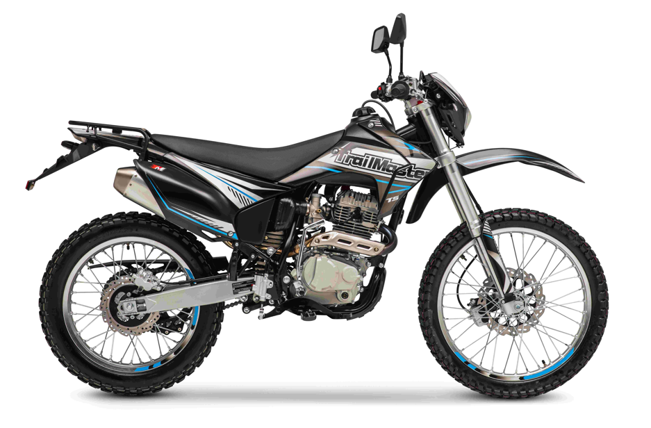 TrailMaster T5 Dirt Bike, 5 Speed Manual Trans,  223cc Engine, Digital dashboard, 21 inch front tire, 35 inch seat height