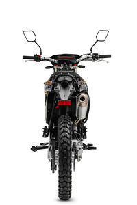 TrailMaster T5 Dirt Bike, 5 Speed Manual Trans,  223cc Engine, Digital dashboard, 21 inch front tire, 35 inch seat height