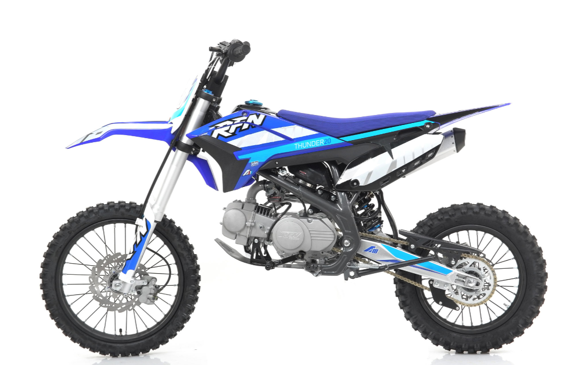Apollo Thunder T20 Full Size Dirt Pit Bike, 4 Speed Manual