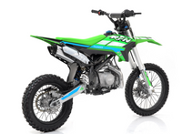 Apollo Thunder T20 Full Size Dirt Pit Bike, 4 Speed Manual, Kick Start, 34 Inch Seat Height, 17 inch front tire