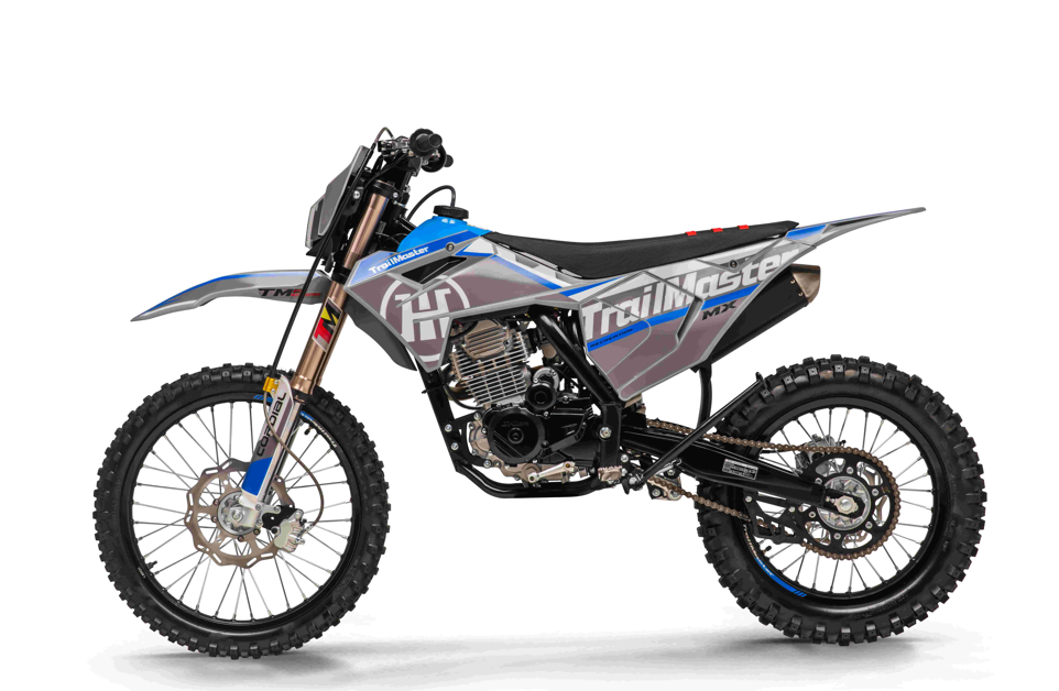 Trailmaster JHL MX250 Pro Dirt Bike 249.9 cc, 5 speed trans, High-Perf