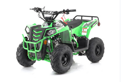 Vitacci Mini Commander 110 107cc Kids ATV, Automatic with Reverse, Electric Start, Parental Speed Control, Remote and Tether Engine Kill, CA Legal, Ages 6 and Up