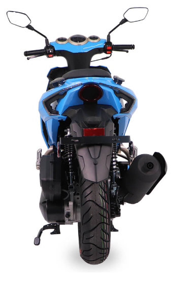 Ice Bear F4 PMZ200-F4, 200cc Fuel Injected GY6 engine, CVT, Dual Disc
