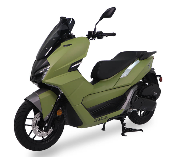 Ice Bear Vlad PMZ200-V, Fuel Injected, Air Cooled, CBS Brakes, Double Front and Rear Shocks, 14 inch front Rim, Belt Drive
