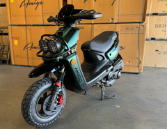 Amigo Warrior 200-A, Ships 98% Assembled, ABS, USB, Heavy Duty, Off Road Tires, Dual Halogen Headlights, Electric and Kick Start,