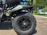 Trailmaster Cheetah 300PRO EFI, Water Cooled, Side Doors, Hard Top, 25" Tires, CVT Trans, 18 HP, Windshield, Light Bar