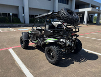 Trailmaster Cheetah 300PRO EFI, Water Cooled, Side Doors, Hard Top, 25" Tires, CVT Trans, 18 HP, Windshield, Light Bar