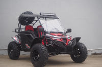 Trailmaster Cheetah 300PRO EFI, Water Cooled, Side Doors, Hard Top, 25" Tires, CVT Trans, 18 HP, Windshield, Light Bar