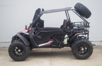 Trailmaster Cheetah 300PRO EFI, Water Cooled, Side Doors, Hard Top, 25" Tires, CVT Trans, 18 HP, Windshield, Light Bar