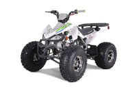 Tao Cheetah Platinum 120cc Youth ATV, Automatic with Reverse, Chrome Rims, Front & Rear Adjustable Shocks, Powder Coated Frame, Race Inspired Suspension, LED Lights