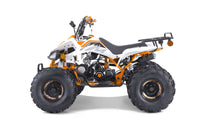 Tao Cheetah G125 107cc Youth ATV, Automatic with Reverse, Front & Rear Adjustable Shocks, Powder Coated Frame, 19 Inch Tires, Race Style