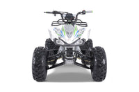 Tao Cheetah G125 107cc Youth ATV, Automatic with Reverse, Front & Rear Adjustable Shocks, Powder Coated Frame, 19 Inch Tires, Race Style