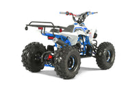 Tao Cheetah G125 107cc Youth ATV, Automatic with Reverse, Front & Rear Adjustable Shocks, Powder Coated Frame, 19 Inch Tires, Race Style