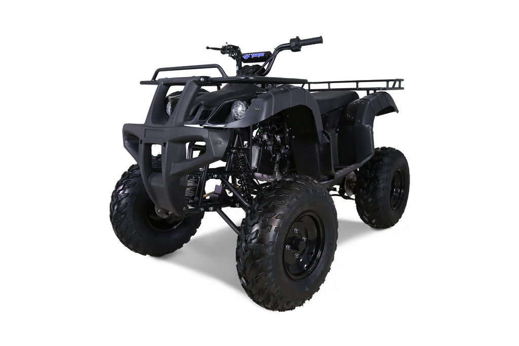 Tao Bull 150 149cc Adult ATV, Automatic with Reverse, CVT Belt Drive, LED Headlights, Hydraulic Disc Brakes, Metal Cargo Racks, 23 Inch Tires