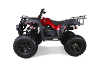 Tao Bull 150 149cc Adult ATV, Automatic with Reverse, CVT Belt Drive, LED Headlights, Hydraulic Disc Brakes, Metal Cargo Racks, 23 Inch Tires