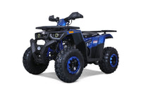 Tao Raptor G200 169cc Adult ATV, Automatic CVT with Reverse, Electric Start, Hydraulic Disc Brakes, LED Headlights, Digital Display, Bead Lock Rims