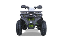 Tao Raptor G200 169cc Adult ATV, Automatic CVT with Reverse, Electric Start, Hydraulic Disc Brakes, LED Headlights, Digital Display, Bead Lock Rims