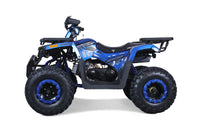 Tao Raptor G200 169cc Adult ATV, Automatic CVT with Reverse, Electric Start, Hydraulic Disc Brakes, LED Headlights, Digital Display, Bead Lock Rims