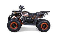 Tao Raptor G200 169cc Adult ATV, Automatic CVT with Reverse, Electric Start, Hydraulic Disc Brakes, LED Headlights, Digital Display, Bead Lock Rims
